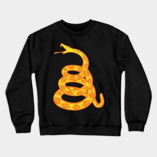 Grassless Yellow Gadsden Snake Crewneck Sweatshirt